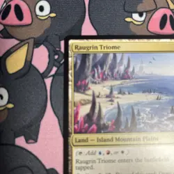 Raugrin Triome Ikoria Mtg Magic The Gathering NM - Image 2