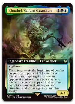 Kimahri, Valiant Guardian (Extended Art) #175 (Foil) NM Final Fantasy Magic MTG - Image 1