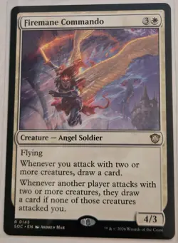 Firemane Commando Commander: Secrets of Strixhaven Regular - Image 1