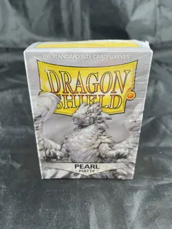Dragon Shield Matte Pearl (100) Shield Sleeves GenCon Exclusive Out Of Print HTF - Image 1