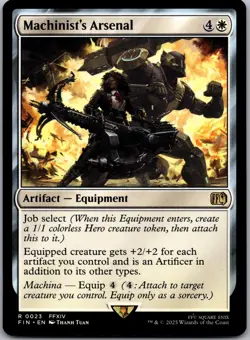Machinist's Arsenal 23 Rare FINAL FANTASY Magic: The Gathering Near Mint - Image 1
