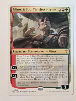 MTG Minsc & Boo, Timeless Heroes Mystery Booster 2 Regular Mythic - Image 2