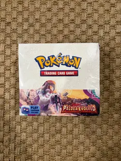 Pokemon Scarlet & Violet Paldea Evolved Booster Box - 36 Packs - Image 1