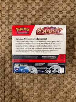 Pokemon Scarlet & Violet Paldea Evolved Booster Box - 36 Packs - Image 5