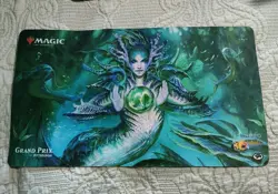 Merefolk Playmat By Winona Nelson Grand Prix Pittsburgh Magic MTG - Image 1