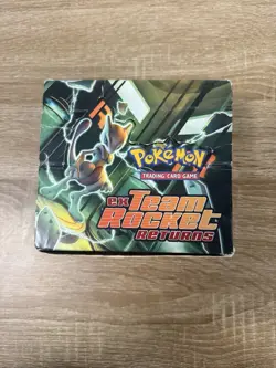 Empty Box Pokemon Ex Team Rocket Returns - Image 1