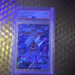 2023 Pokemon Sword And Shield Deoxys Vmac Full Art Crown Zenith #GG45 PSA 10 - Image 2