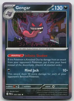 Gengar 050/088 Rare Perfect Order Pokemon Holo Near Mint - Image 1
