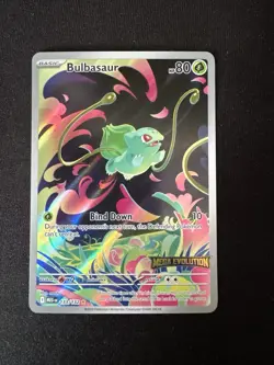 Bulbasaur 133/132 Pokemon Mega Evolution Illustration Rare STAMPED Promo NM - Image 1