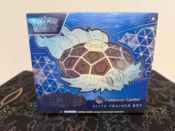 Pokemon TCG Stellar Crown Pokemon Center Exclusive ETB Elite Trainer Box - Image 1