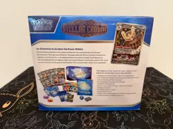 Pokemon TCG Stellar Crown Pokemon Center Exclusive ETB Elite Trainer Box - Image 3