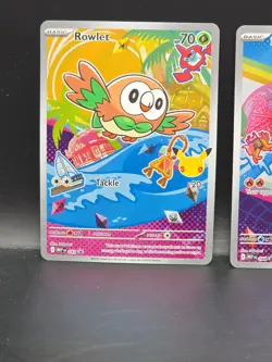 First Partner Pokemon Promo Set Rowlet Litten Popplio 043 044 045 - Image 2