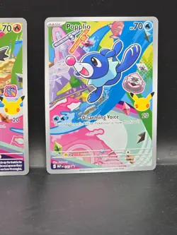 First Partner Pokemon Promo Set Rowlet Litten Popplio 043 044 045 - Image 4