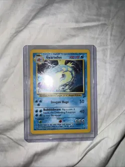 Pokemon TCG Gyarados Holo Rare Base Set 2 - Image 1