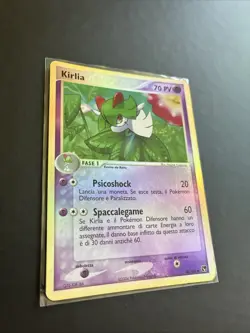 Pokemon TCG Kirlia Reverse Holo EX Sandstorm 2003 Uncommon 40/100 Italian LP - Image 2