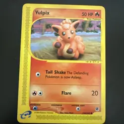 Vulpix 136/165 Expedition Non Holo Pokemon 2002🔥 NM - Image 1