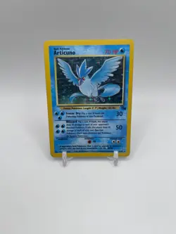 Pokemon Articuno Fossil Holo Rare Unlimited 2/62 1999 HP - Image 1