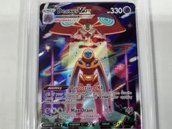 2023 POKEMON SWORD & SHIELD CROWN ZENITH #GG45 FULL ART/DEOXYS VMAX PSA 10 - Image 3