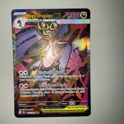 Pokemon TCG Chaos Rising Mega Dragalge ex 104/086 – English - Full Art - New - Image 1
