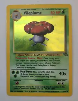 Vileplume Pokemon 15/64 Jungle Holo - Image 1