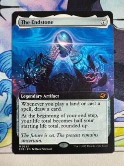 2025 MTG Edge Of Eternities The Endstone Extended Art #353 - Image 1