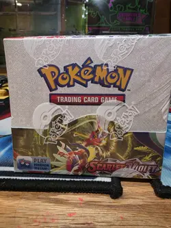 Pokemon Scarlet And Violet Base Set SV01 Booster Box Sealed with Acrylic Case - Image 2