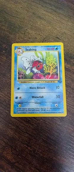 Seaking 46/64 Uncommon Jungle Pokemon Lightly Played - Image 1