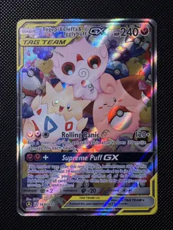 Pokemon Togepi & Cleffa & Igglybuff GX 143a/236 Alternate Art Promo - Image 1