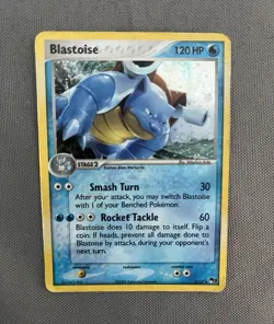 Nintendo Pokemon TCG POP Series 3 Blastoise 1/17 Holo Rare English 120 HP 2006 - Image 1