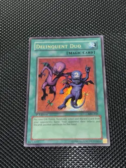 🇺🇸 Delinquent Duo Ultra Rare MRL-039 1st Edition Magic Ruler Yugioh TCG - Image 1
