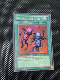 🇺🇸 Delinquent Duo Ultra Rare MRL-039 1st Edition Magic Ruler Yugioh TCG - Image 2