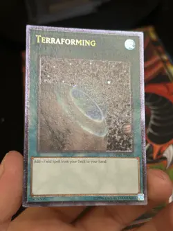 Yugioh Terraforming OP05 - EN003 Ultimate Rare NM/VLP - Image 3