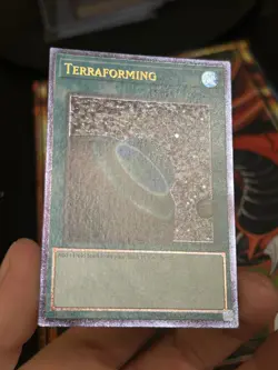Yugioh Terraforming OP05 - EN003 Ultimate Rare NM/VLP - Image 4