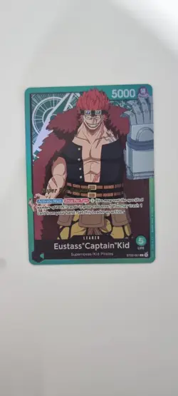 Eustass"Captain"Kid (ST02-001) SUPER PRE-RELEASE One Piece TCG English - Image 3