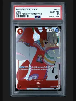Uta (Gift Collection 2023) OP01-005 One Piece Promo - PSA 10 - Image 1
