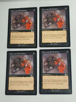 MTG Playset 4x Phyrexian Reclamation (Urza's Legacy/Black/U) - BGM - Image 1