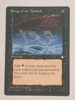 MTG Songs of the Damned (Ice Age/Black/C) - BGM - Image 1