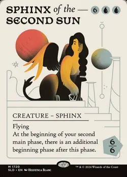 [1x] Sphinx of the Second Sun Near Mint, English Secret Lair MTG Magic - Image 1