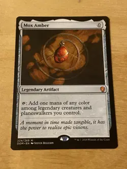 Mox Amber [Dominaria] Near Mint MTG English - Image 1