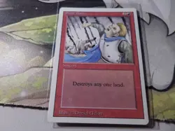 1994 MTG Stone Rain Revised April 3rd Edition Vintage Magic The Gathering 2 Lot - Image 1