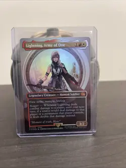 Lightning, Army of One (Borderless) (0320) Final Fantasy Foil - Image 1