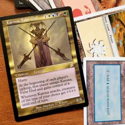 Magic Commander Deck MTG 100 - *Karona, False God AGGRO Attack SLIVERS Changeup - Image 1