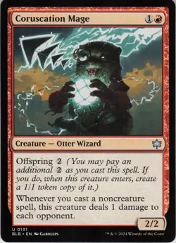 Coruscation Mage U Bloomburrow 131 NM - Image 1