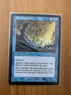 Parallax Tide- Nemesis- MTG Magic The Gathering- LIGHTLY PLAYED- 2 Available - Image 1