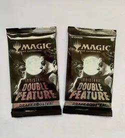 2 x Magic The Gathering Innistrad: Double Feature Booster Draft Pack PD44 - Image 1