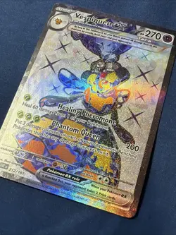 Pokemon Vespiquen EX TCG 212/197 Obsidian Flames Ultra Rare Holo Card - Image 2