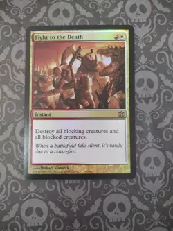 Alara Reborn Foil MTG Card Fight to the Death Magic the Gathering - Image 1