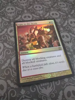 Alara Reborn Foil MTG Card Fight to the Death Magic the Gathering - Image 2