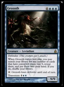 Grozoth Ravnica: City of Guilds Magic the Gathering MTG Near Mint or Better - Image 1