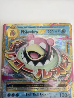 Pokemon TCG M Slowbro EX Mega XY Evolutions Ultra Rare Holo Card 27/108 - Image 2